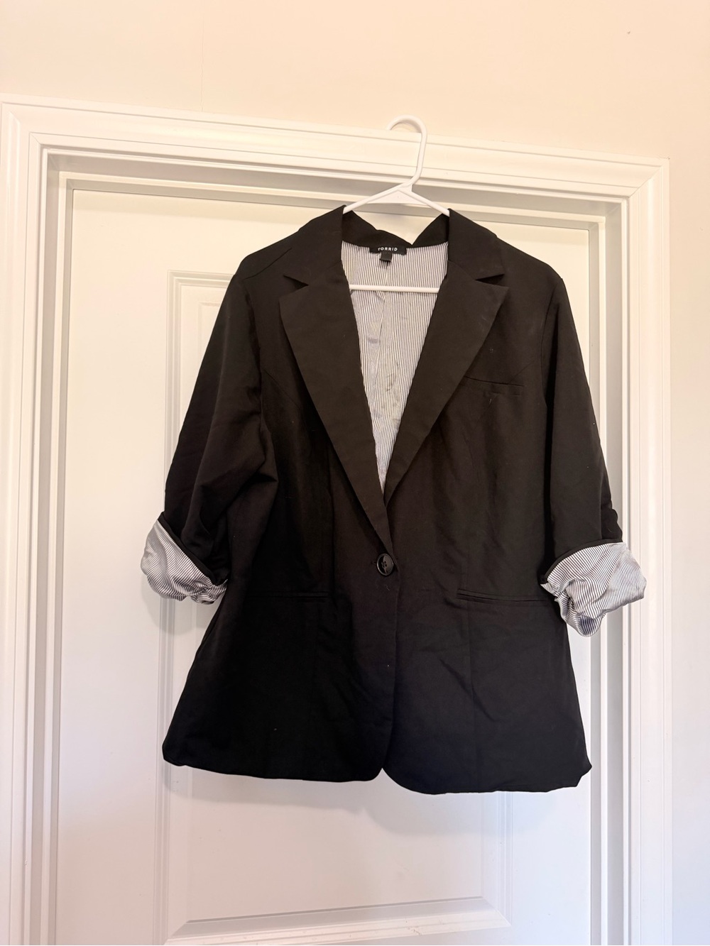 Torrid black Single-Button Women's Blazer